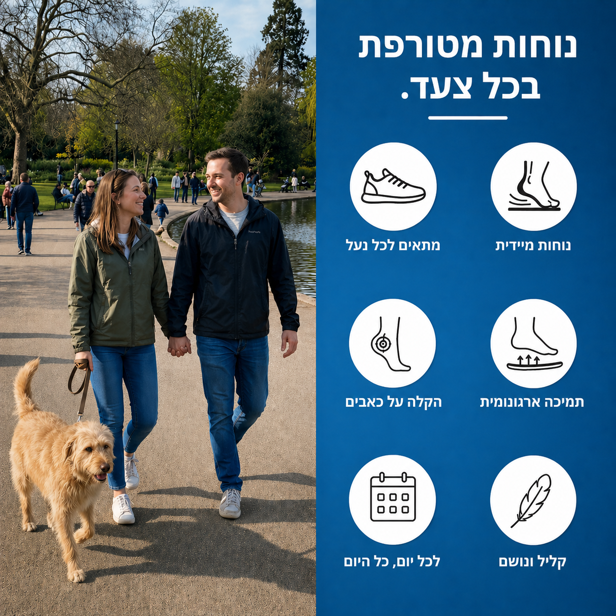 StepUp Comfort | לדרוך על ענן בכל צעד